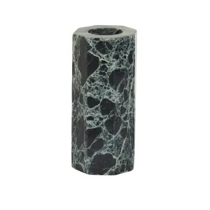 Rufus Zenith Vase Small - Spider Green Marble by GlobeWest, a Statues & Ornaments for sale on Style Sourcebook