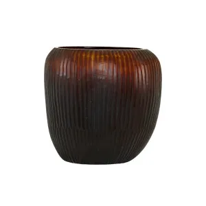 Boden Soraya Vase - Amber by GlobeWest, a Vases & Jars for sale on Style Sourcebook