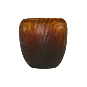 Boden Soraya Vase - Amber by GlobeWest, a Vases & Jars for sale on Style Sourcebook