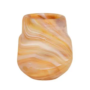 Boden Perry Large Vase - Amber Swirl by GlobeWest, a Statues & Ornaments for sale on Style Sourcebook