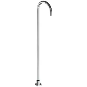 Fantini Nostromo Gooseneck Freestanding Bath Spout - Chrome 50029350Z by Fantini, a Kitchen Taps & Mixers for sale on Style Sourcebook