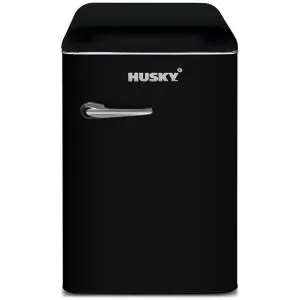 Husky 118L Retro Style Bar Fridge Black HUSRET135BKHU by Husky, a Refrigerators, Freezers for sale on Style Sourcebook