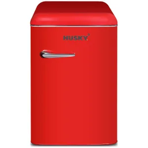 Husky 118L Retro Style Bar Fridge Red HUSRET135RDHU by Husky, a Refrigerators, Freezers for sale on Style Sourcebook
