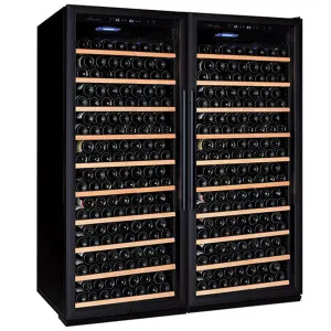 Grand Cru 586 Bottle Dual Zone Wine Fridges Black GCWF586DZBLK by Grand Cru, a Wine Fridges for sale on Style Sourcebook