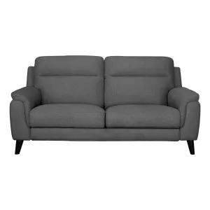 Forbes 2 Seater Fixed Sofa in Mars Charcoal by OZ Design, a Sofas for sale on Style Sourcebook