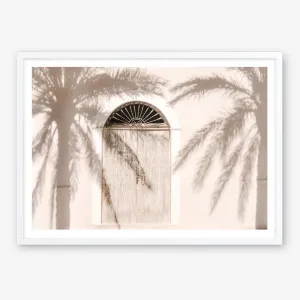 Pastel Palm Shadows Photo Art Print by The Print Emporium, a Prints for sale on Style Sourcebook