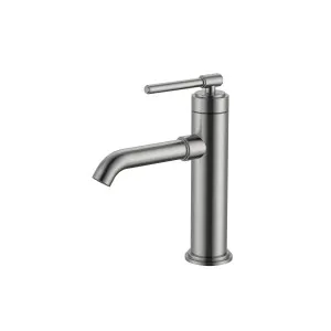 Manhattan Basin Mixer Brushed Nickel by Haus25, a Bathroom Taps & Mixers for sale on Style Sourcebook