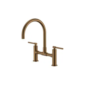 Haus25 Manhattan Exposed Sink Mixer BrushedCopper by Haus25, a Kitchen Taps & Mixers for sale on Style Sourcebook