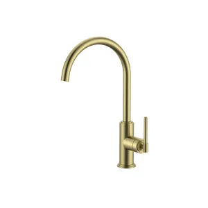 Manhattan Sink Mixer Brushed Gold by Haus25, a Kitchen Taps & Mixers for sale on Style Sourcebook