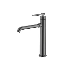 Manhattan Vessal Basin Mixer Brushed Gun Metal by Haus25, a Bathroom Taps & Mixers for sale on Style Sourcebook