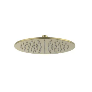 Haus25 Manhattan Shower Head 250 Brushed Gold by Haus25, a Laundry Taps for sale on Style Sourcebook