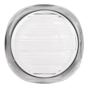 Havit Lasi Outdoor Wall/Ceiling Light with Textured Clear Glass - Black by Havit, a Outdoor Lighting for sale on Style Sourcebook