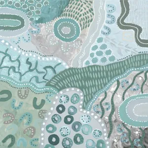 Vibrancy, Style D by Gioia Wall Art, a Aboriginal Art for sale on Style Sourcebook