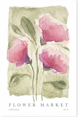 Flower Market, Style F by Gioia Wall Art, a Prints for sale on Style Sourcebook