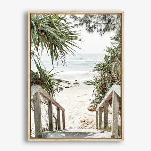 Wategos Beach I Photo Canvas Print by The Print Emporium, a Prints for sale on Style Sourcebook