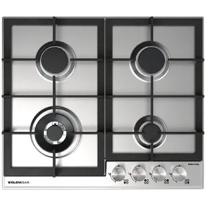 Glem Gas 60cm Stainless Steel Natural Gas Cooktop GTD64AU by Glem Gas, a Cooktops for sale on Style Sourcebook