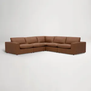 Hudson Left Corner Sofa, Tuscany Tan, by Lounge Lovers by Lounge Lovers, a Sofas for sale on Style Sourcebook