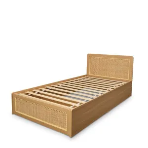 Bonnie Storage King Single Bed - Natural - Mocka by Mocka., a Beds & Bed Frames for sale on Style Sourcebook