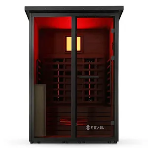 Revel Eclipse 2 Person Full Spectrum Infrared Cabin R-FS-CABIN-2P by Revel, a Saunas for sale on Style Sourcebook
