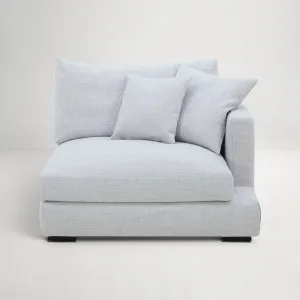 Long Beach Right Hand Chair Modular, Grey, by Lounge Lovers by Lounge Lovers, a Sofas for sale on Style Sourcebook