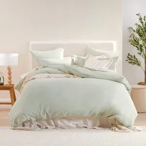 Habitat Australian Cotton Quilt Cover Set Sage Green by Habitat, a Quilt Covers for sale on Style Sourcebook