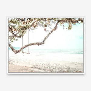 Beach Swing I Photo Canvas Print by The Print Emporium, a Prints for sale on Style Sourcebook