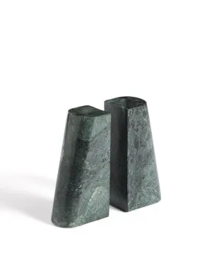 Serela bookend in green marble by null, a Statues & Ornaments for sale on Style Sourcebook