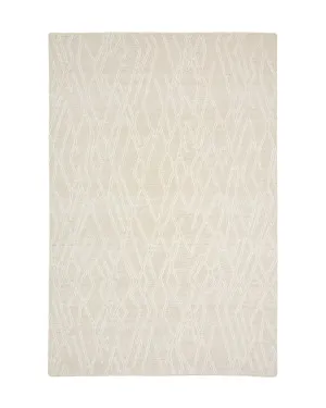 Selira beige wool rug with embroidered effect 300 x 200cm by null, a Contemporary Rugs for sale on Style Sourcebook