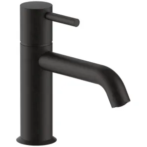 Fantini Nostromo Pin Lever Basin Mixer - Deep Black PVD 50S1E804WFZ by Fantini, a Kitchen Taps & Mixers for sale on Style Sourcebook