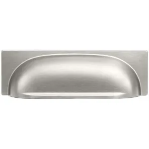 Turner Hastings Arla Verese Cup 96mm Cabinetry Handle - Brushed Nickel VS96CB-BN by Turner Hastings, a Bathroom Storage Cabinets for sale on Style Sourcebook