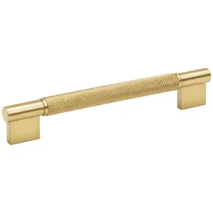 Turner Hastings Arla Sassari 128mm Cabinetry Handle - Brushed Brass SA128CB-BB by Turner Hastings, a Bathroom Storage Cabinets for sale on Style Sourcebook