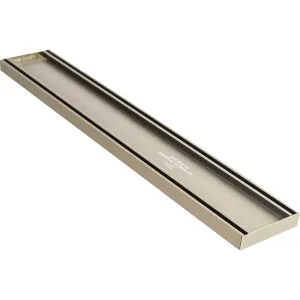 Lauxes STI21 Insert Brushed Nickel 5600x100x21 by Lauxes, a Shower Grates & Drains for sale on Style Sourcebook