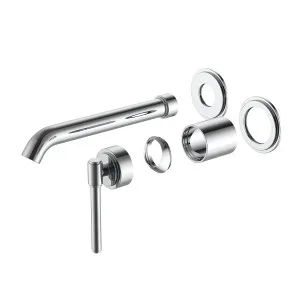 Manhattan Wall Basin Mixer Set Trim Kit Chrome by Haus25, a Bathroom Taps & Mixers for sale on Style Sourcebook