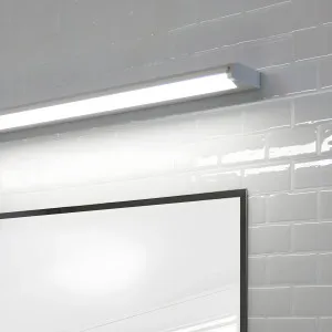 Oriel Lighting Mode Minimalist White Linear LED Vanity Light - Large by Oriel Lighting, a Lighting for sale on Style Sourcebook