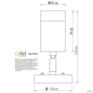 Oriel Lighting Zeta Single Outdoor Spotlight with Adjustable Cylindrical Head - Stainless Steel by Oriel Lighting, a Wall Lighting for sale on Style Sourcebook