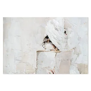 Reading And Bath, Hand-painted Canvas by Gioia Wall Art, a Painted Canvases for sale on Style Sourcebook