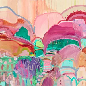 Coloured Oasis by Gioia Wall Art, a Prints for sale on Style Sourcebook