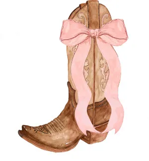 Bow Boots by Gioia Wall Art, a Prints for sale on Style Sourcebook