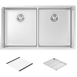 Abey Montego Double Bowl Sink MOA360DA by Abey, a Kitchen Sinks for sale on Style Sourcebook