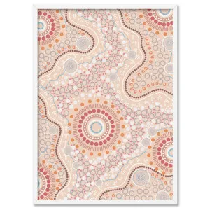 Blooming Edition 2 Neutral - Art Print by Leah Cummins by Print and Proper, a Prints for sale on Style Sourcebook