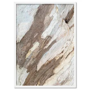 Gumtree | Ghost Gum Bark II - Art Print by Print and Proper, a Prints for sale on Style Sourcebook