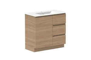 Glacier Door & Drawer, Trio 900mm, Centre Bowl Vanity by ADP, a Vanities for sale on Style Sourcebook
