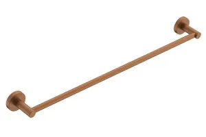 Soul Single Towel Rail 600mm, Brushed Copper by ADP, a Towel Rails for sale on Style Sourcebook