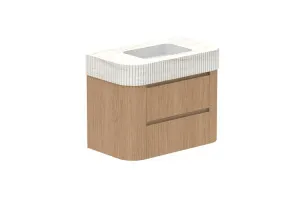 Thea 900 Wall Hung Centre Bowl, Wall Hung, Boston Oak, Imperial by ADP, a Vanities for sale on Style Sourcebook