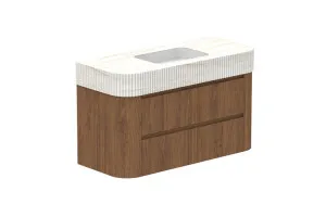 Thea 1200 Wall Hung Centre Bowl, Wall Hung, Florentine Walnut, Imperial by ADP, a Vanities for sale on Style Sourcebook