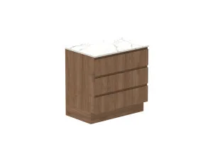 All Drawer 900 Floor Cabinet - Notaio Walnut by ADP, a Laundry for sale on Style Sourcebook