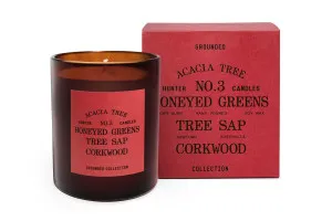 Hunter Candles Scented Candle  No. 3 Acacia Tree / Honeyed Greens, Tree sap, Corkwood by Hunter Candles, a Candles for sale on Style Sourcebook