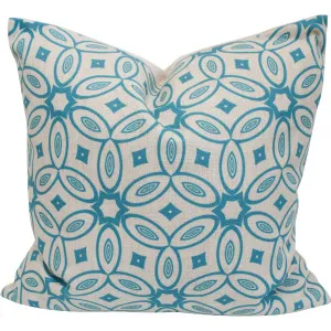 Flower Circle Bohemian Cushion 50x50cm by La Vida Trading, a Cushions, Decorative Pillows for sale on Style Sourcebook