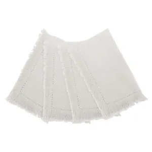 J.Elliot Avani set of 4 napkins ivory by J Elliot, a Aprons for sale on Style Sourcebook