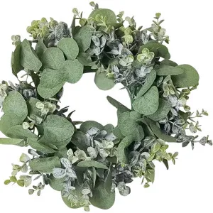 Christmas Hanging Wreath Silvergum Sml 28x28x5cm by La Vida Trading, a Christmas for sale on Style Sourcebook
